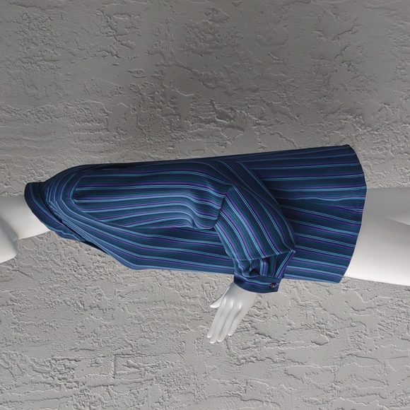 KORET LADIES MULTI-COLOR  STRIPPED BLOUSE/TOP (Plus Size 16) - Picture 16 of 17